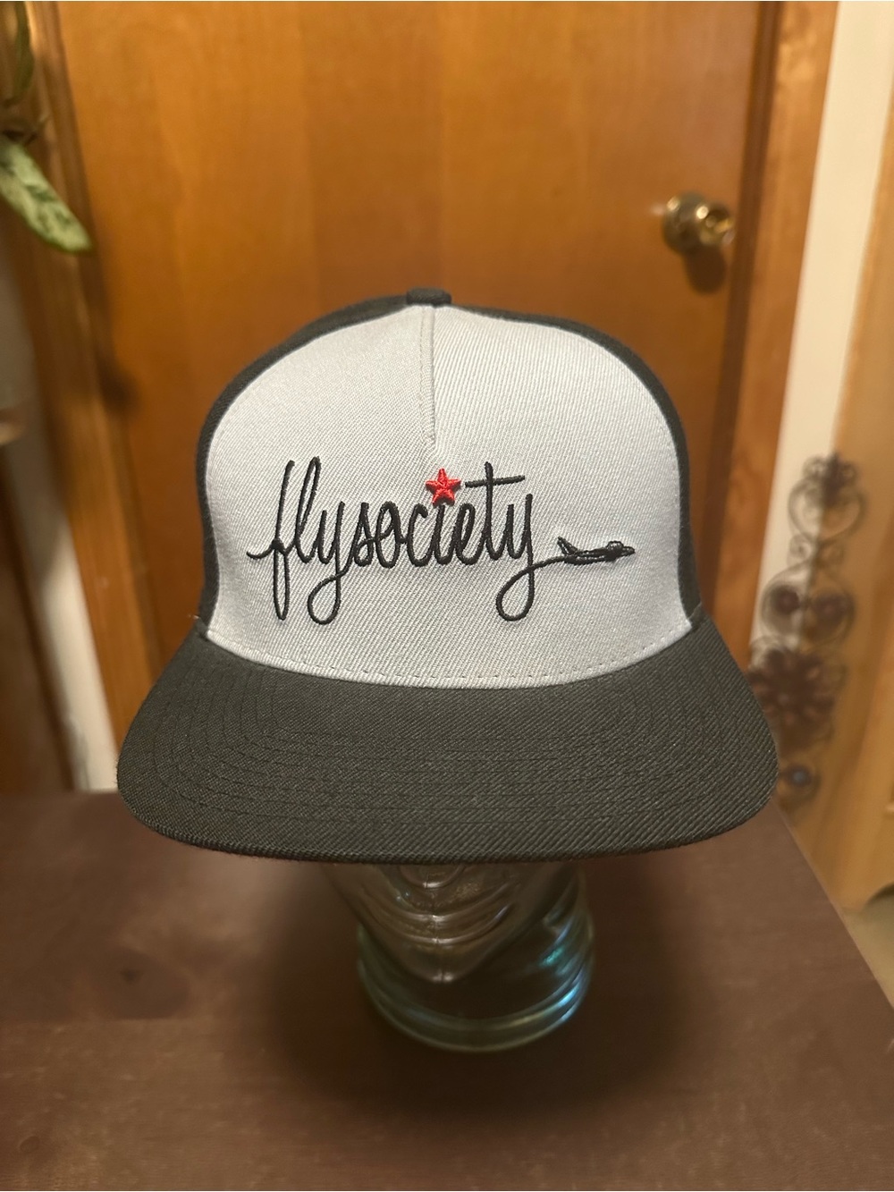 Fly Society Black & Grey SnapBack